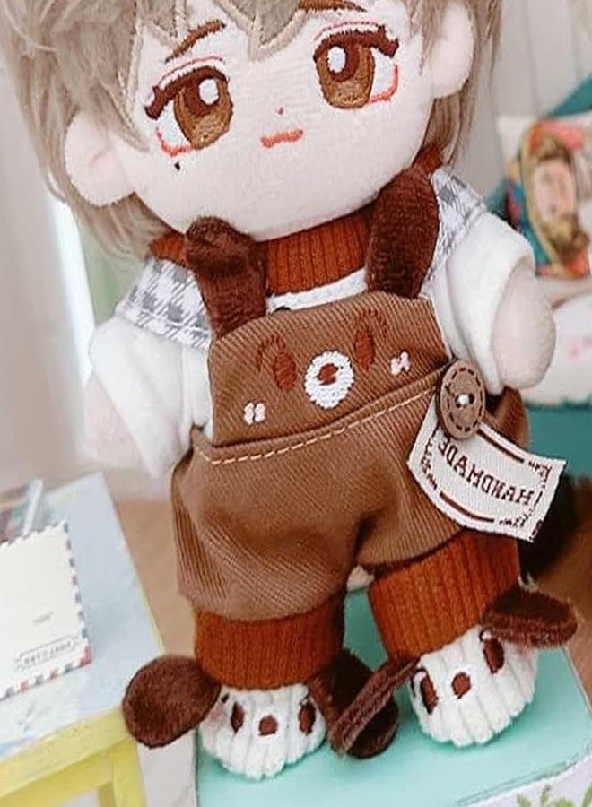 CALEMBOU Plush Doll Clothes ,Cute Stuffed Animal Clothes for Kimmon Mimon, 6 Inches Puppy Suit 3-Piece Set Soft Stuffed Plush Toy Dress Up Accessories - Image 2